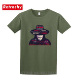 V for Vendetta T Shirt Anonymous Guy