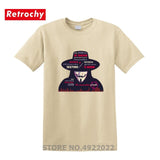 V for Vendetta T Shirt Anonymous Guy