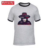 V for Vendetta T Shirt Anonymous Guy